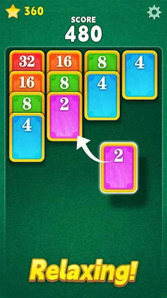 Merge Card Puzzle [МОД: Бесконечные деньги, Монеты и Мега MOD] Screenshot 1