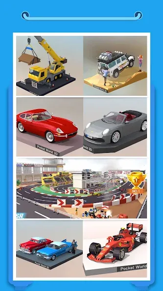Pocket World 3D (Покет Ворлд 3Д) [МОД: Все открыто, Дополнительные деньги и Меню MOD] Screenshot 4