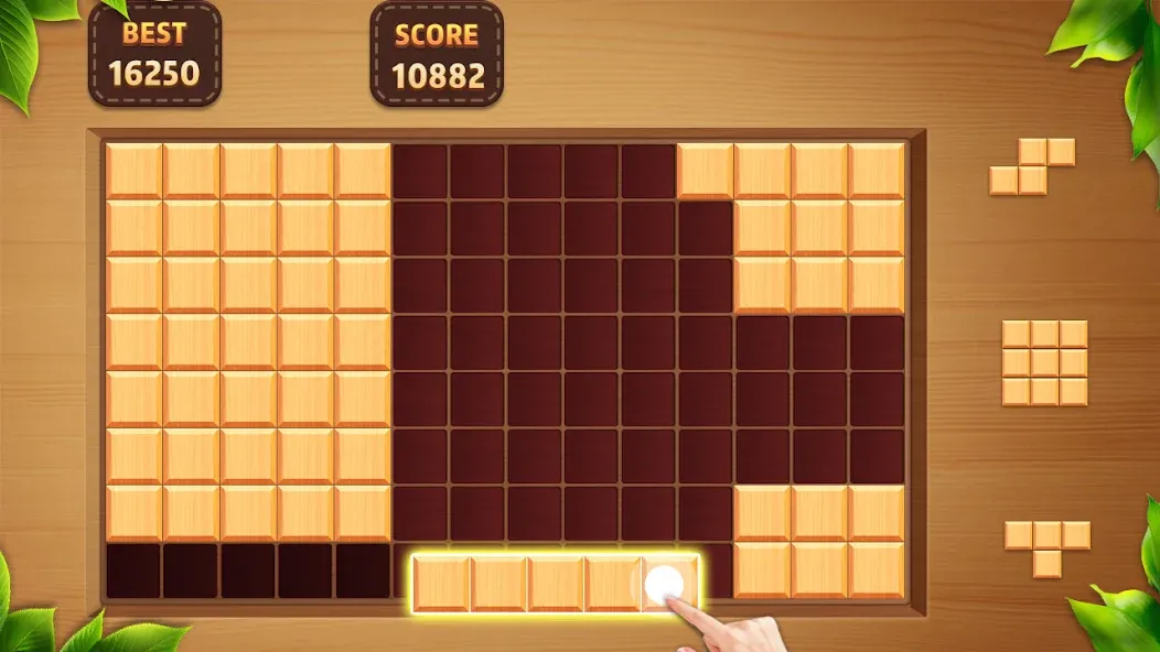 Wood Block Classic (Вуд Блок Классик) [МОД: Все открыто, Дополнительные деньги и Меню MOD] Screenshot 1