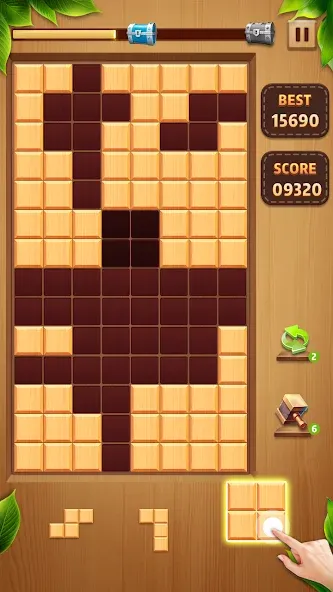 Wood Block Classic (Вуд Блок Классик) [МОД: Все открыто, Дополнительные деньги и Меню MOD] Screenshot 3