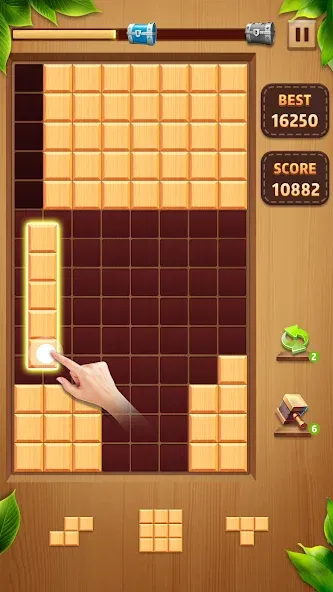 Wood Block Classic (Вуд Блок Классик) [МОД: Все открыто, Дополнительные деньги и Меню MOD] Screenshot 4