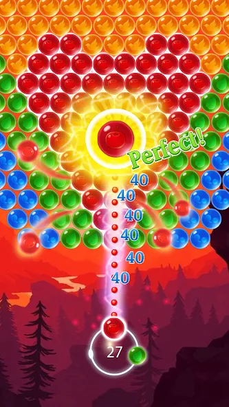 Bubble Shooter Magic Forest (Бабл шутер Магик Форест) [МОД: Много монет, Открытые уровни и Мега MOD] Screenshot 1