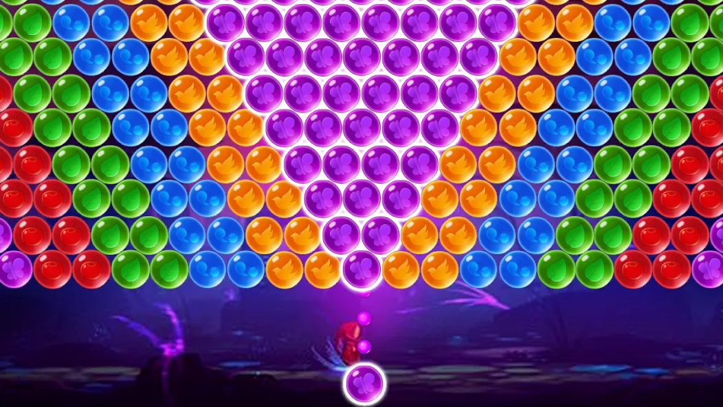Bubble Shooter Magic Forest (Бабл шутер Магик Форест) [МОД: Много монет, Открытые уровни и Мега MOD] Screenshot 2