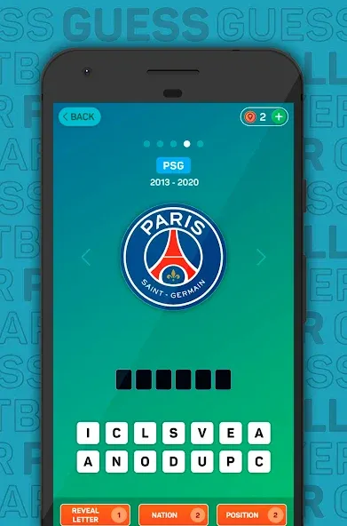 Guess The Footballer 2023 [МОД: Бесконечные деньги, Монеты и Мега MOD] Screenshot 1