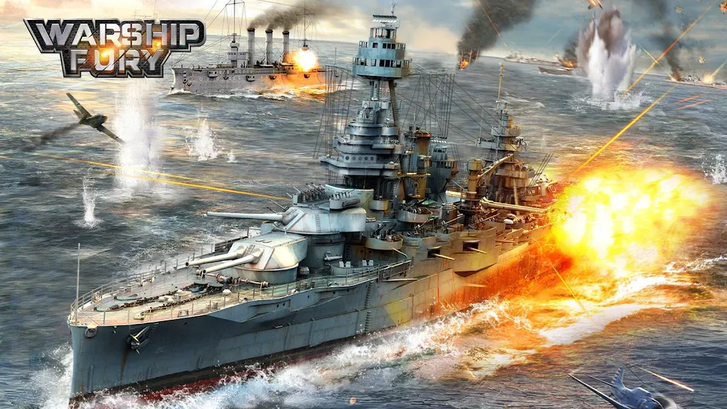 Warship Fury [МОД: Деньги, Монеты и Меню MOD] Screenshot 1