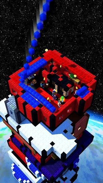 Tower Craft - Block Building (Тауэр Крафт) [МОД: Много монет, Открытые уровни и Мега MOD] Screenshot 5