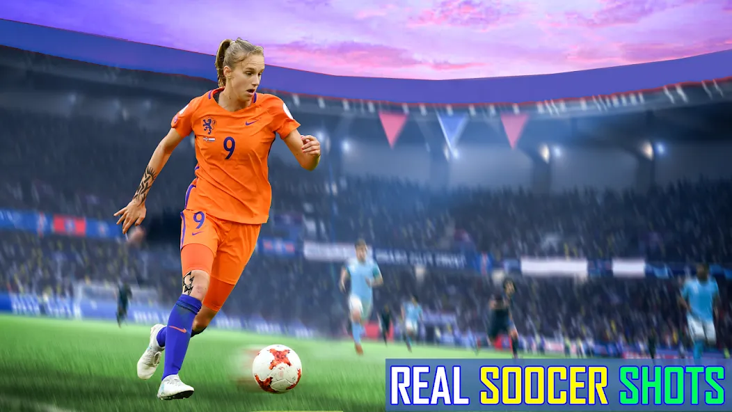 Soccer Kick Worldcup Champion [МОД: Много денег, Монет и Все открыто] Screenshot 1