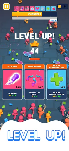Blob Hero (Блоб Герой) [МОД: Много монет, Открытые уровни и Мега MOD] Screenshot 4