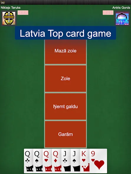 Latvian card game: RaccoonZole [МОД: Бесконечные деньги, Монеты и Мега MOD] Screenshot 5