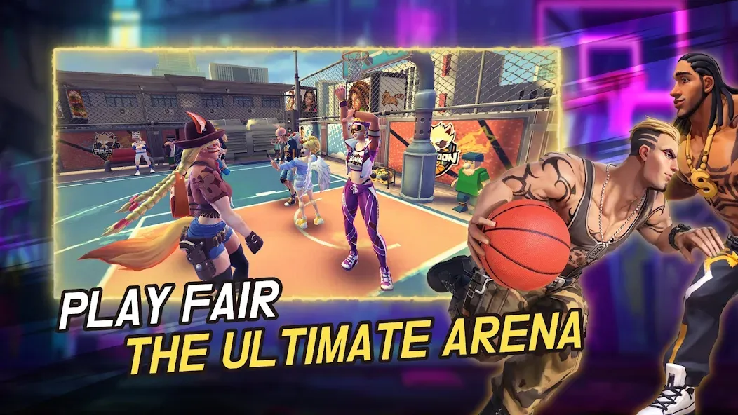 Streetball Allstar (тритбол Оллстар) [МОД: Деньги, Монеты и Меню MOD] Screenshot 2