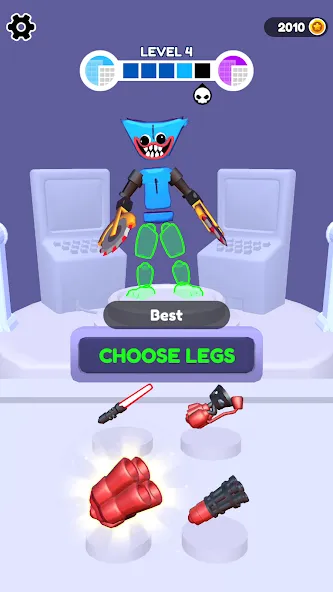 Ragdoll Weapon Master (Рагдолл Мастер Оружия) [МОД: Много денег, Монет и Все открыто] Screenshot 4