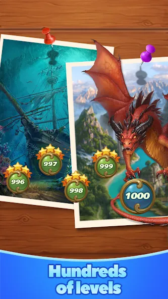 Magic Story of Solitaire Cards [МОД: Все открыто, Дополнительные деньги и Меню MOD] Screenshot 3