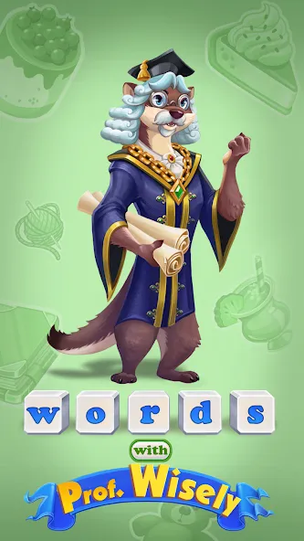 Words with Prof. Wisely [МОД: Много денег, Монет и Все открыто] Screenshot 1