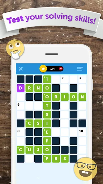 Crossword Quiz (Кроссворд Квиз) [МОД: Бесконечные деньги, Монеты и Мега MOD] Screenshot 1