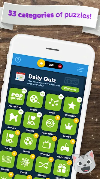 Crossword Quiz (Кроссворд Квиз) [МОД: Бесконечные деньги, Монеты и Мега MOD] Screenshot 3