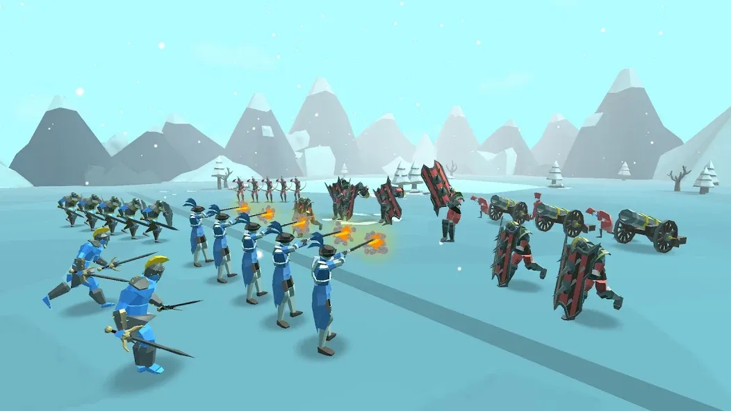 Epic Battle Simulator 2 (Эпический Боевой Симулятор 2) [МОД: Деньги, Монеты и Меню MOD] Screenshot 1