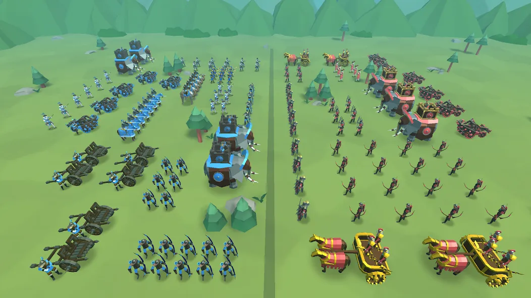 Epic Battle Simulator 2 (Эпический Боевой Симулятор 2) [МОД: Деньги, Монеты и Меню MOD] Screenshot 2