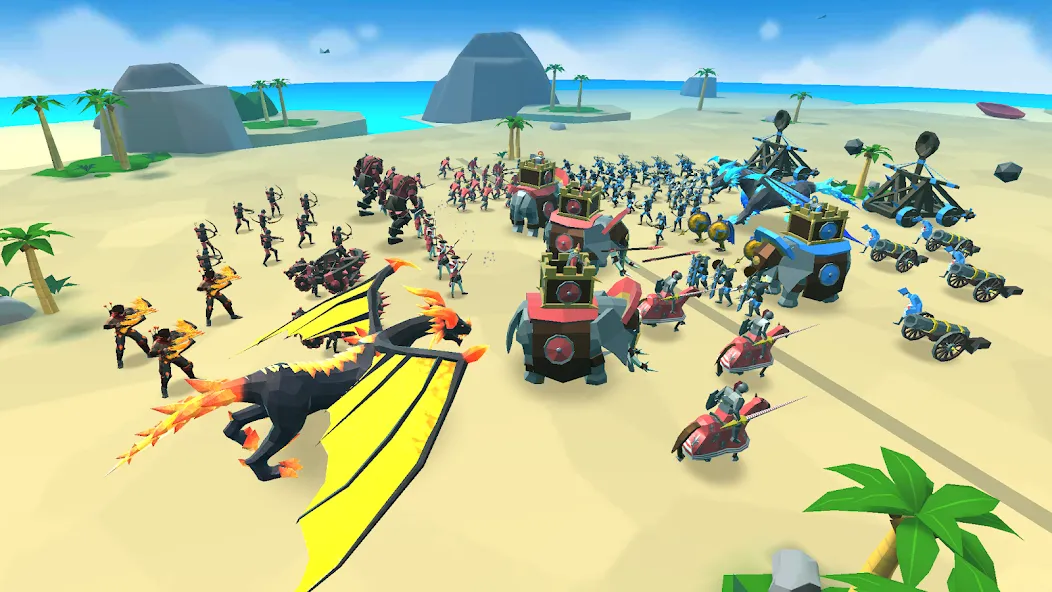 Epic Battle Simulator 2 (Эпический Боевой Симулятор 2) [МОД: Деньги, Монеты и Меню MOD] Screenshot 3