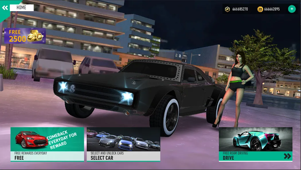 Furious Racing - Open World [МОД: Бесконечные деньги, Монеты и Мега MOD] Screenshot 2