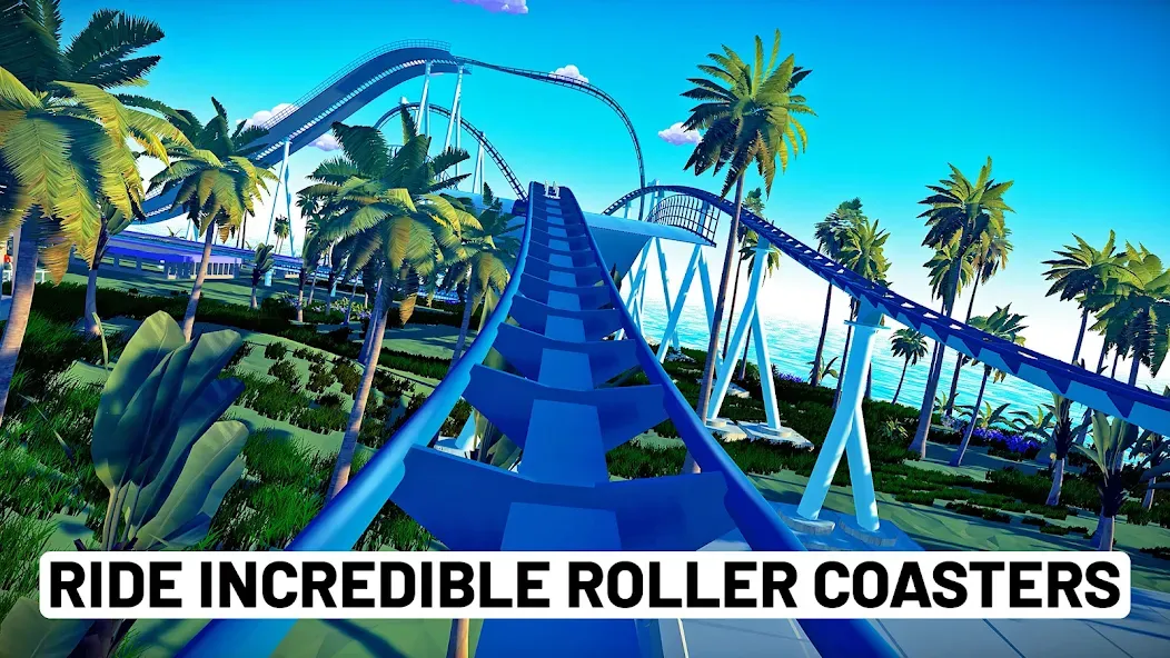 Real Coaster: Idle Game (Реал Коастер) [МОД: Бесконечные деньги, Монеты и Мега MOD] Screenshot 3