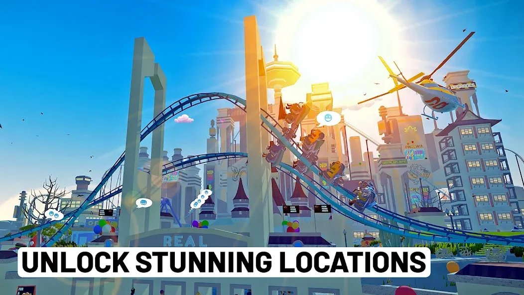 Real Coaster: Idle Game (Реал Коастер) [МОД: Бесконечные деньги, Монеты и Мега MOD] Screenshot 5