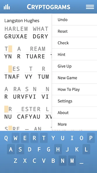 Cryptograms · Decrypt Quotes [МОД: Много монет, Открытые уровни и Мега MOD] Screenshot 2