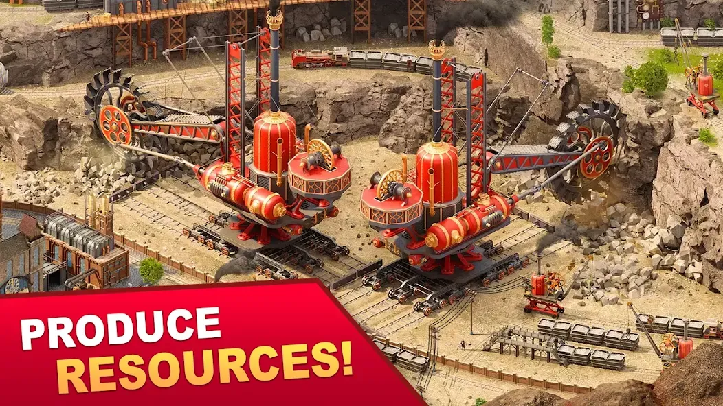 Steam City: Town building game (Стим Сити) [МОД: Бесконечные деньги, Монеты и Мега MOD] Screenshot 2