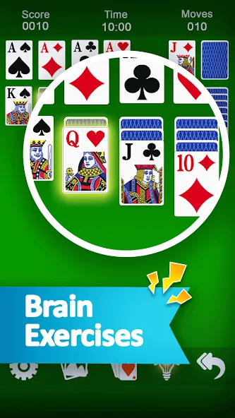 Solitaire [МОД: Бесконечные деньги, Монеты и Мега MOD] Screenshot 1
