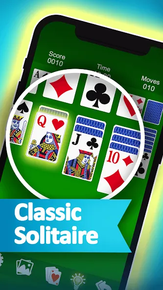 Solitaire [МОД: Бесконечные деньги, Монеты и Мега MOD] Screenshot 2