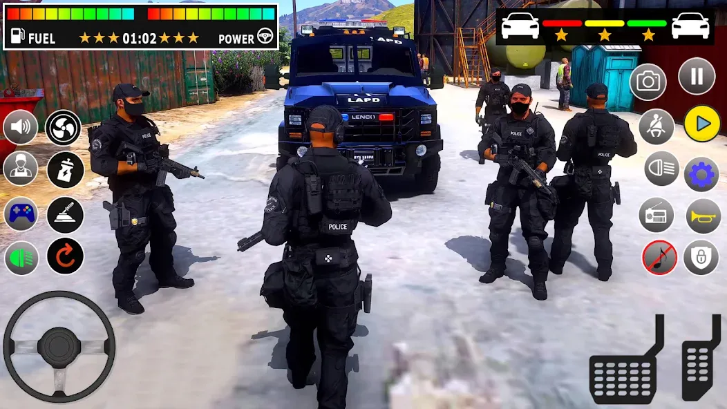 Police Games Simulator: PGS 3d [МОД: Много денег, Монет и Все открыто] Screenshot 1