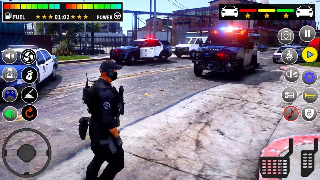 Police Games Simulator: PGS 3d [МОД: Много денег, Монет и Все открыто] Screenshot 2
