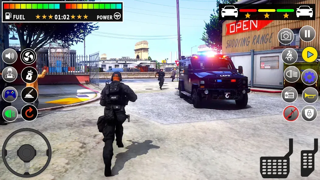 Police Games Simulator: PGS 3d [МОД: Много денег, Монет и Все открыто] Screenshot 3