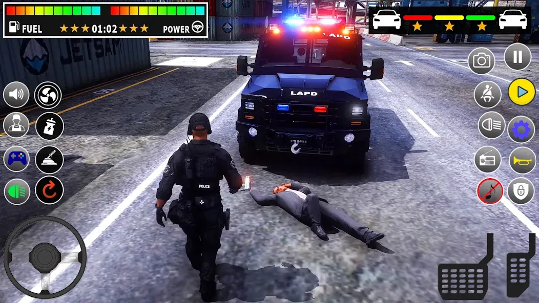 Police Games Simulator: PGS 3d [МОД: Много денег, Монет и Все открыто] Screenshot 5