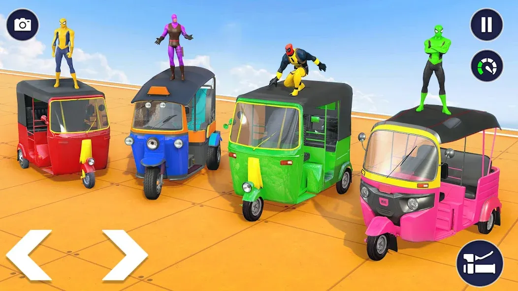 Tuk Tuk Auto Rickshaw Games 3D (Тук Тук Автомобильные рикши игры 3D) [МОД: Деньги, Монеты и Меню MOD] Screenshot 1