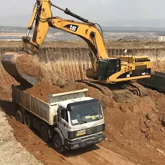 Скачать Real Excavator Simulator Games (Джей Си Би) [МОД: Меню, Бесконечные монеты и Открытые уровни] | Взлом Real Excavator Simulator Games на Андроид