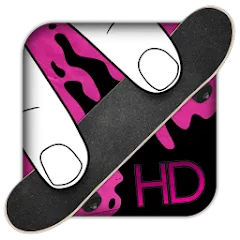 Скачать Fingerboard HD Skateboarding (Фингерборд ХД скейтбординг) [МОД: Много монет, Открытые уровни и Мега MOD] | Взлом Fingerboard HD Skateboarding на Андроид