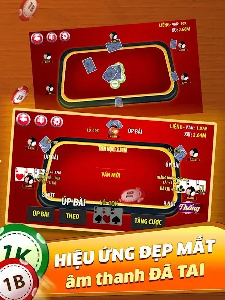 Liêng - Lieng [МОД: Много денег, Монет и Все открыто] Screenshot 4