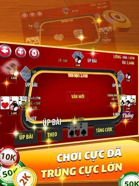 Liêng - Lieng [МОД: Много денег, Монет и Все открыто] Screenshot 5