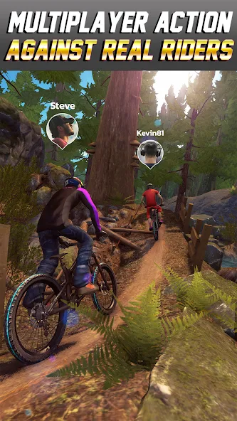 Bike Unchained 2 (Байк Анчейнд 2) [МОД: Меню, Бесконечные монеты и Открытые уровни] Screenshot 1