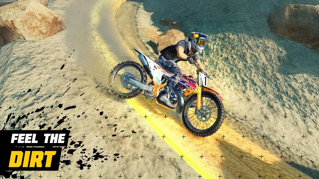 Dirt Bike Unchained: MX Racing (Дерт Байк Анчейнд) [МОД: Много монет, Открытые уровни и Мега MOD] Screenshot 4