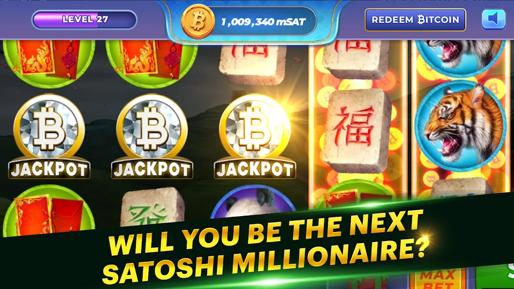 Satoshi Millions. Win Bitcoin [МОД: Меню, Бесконечные монеты и Открытые уровни] Screenshot 1