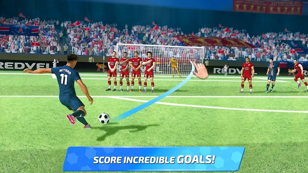 Soccer Star 24 Super Football (оккер Стар 23 Супер Футбол) [МОД: Деньги, Монеты и Меню MOD] Screenshot 1