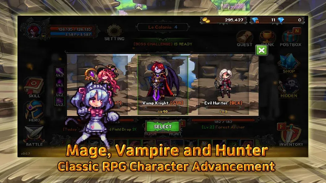 Bless & Magic: Idle RPG game [МОД: Все открыто, Дополнительные деньги и Меню MOD] Screenshot 2