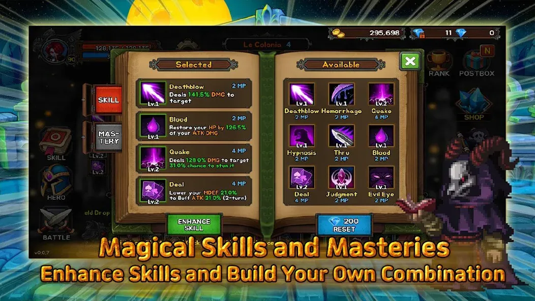 Bless & Magic: Idle RPG game [МОД: Все открыто, Дополнительные деньги и Меню MOD] Screenshot 3