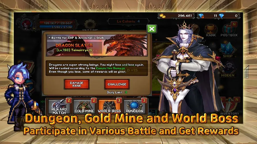 Bless & Magic: Idle RPG game [МОД: Все открыто, Дополнительные деньги и Меню MOD] Screenshot 4