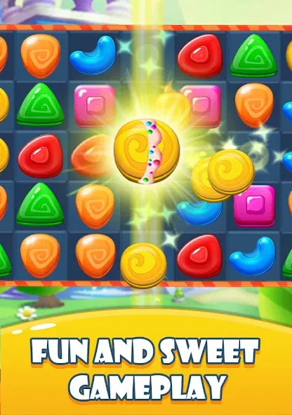 Cookie Jelly Match (Куки Джелли Матч) [МОД: Бесконечные деньги, Монеты и Мега MOD] Screenshot 5