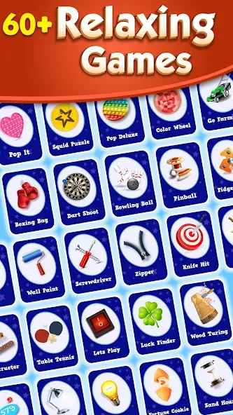 Antistress - Relaxing Games [МОД: Все открыто, Дополнительные деньги и Меню MOD] Screenshot 1