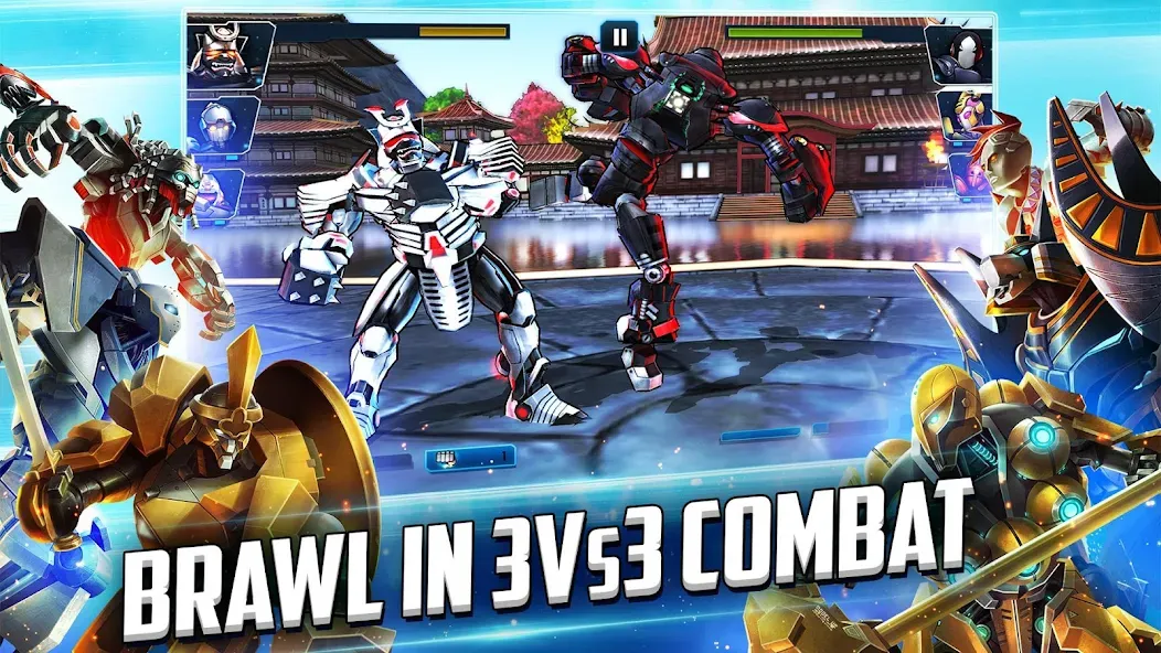 Ultimate Robot Fighting (Ультимейт Робот Файтинг) [МОД: Бесконечные деньги, Монеты и Мега MOD] Screenshot 3