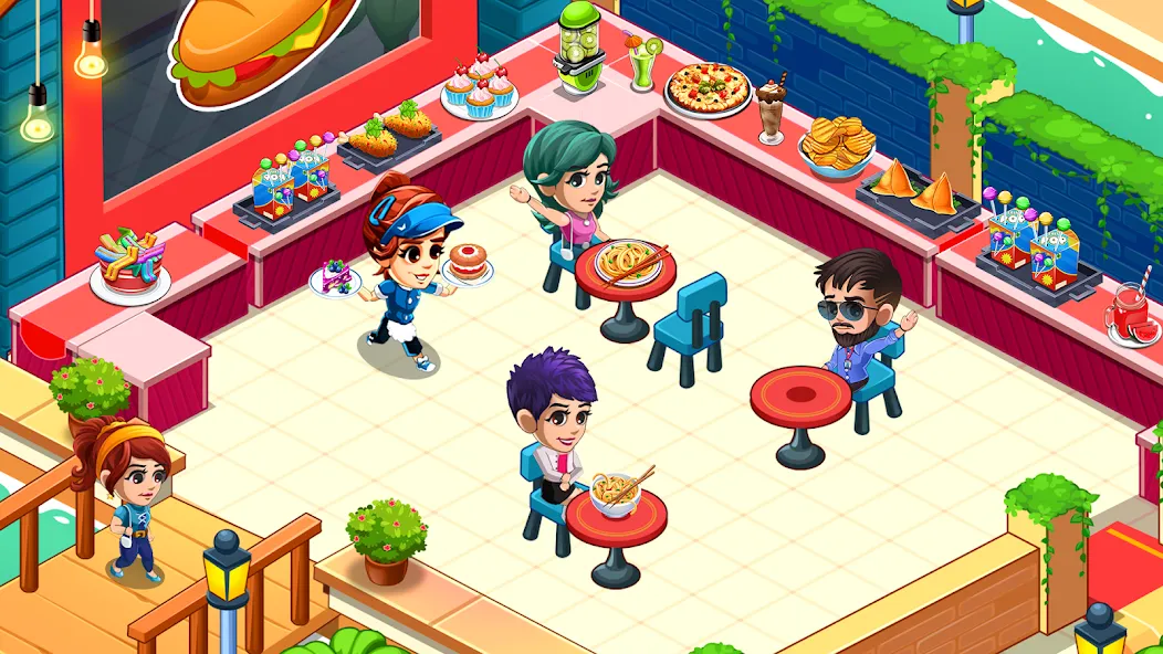Cooking Restaurant Kitchen (Кукинг Ресторан Китчен) [МОД: Бесконечные деньги, Монеты и Мега MOD] Screenshot 2
