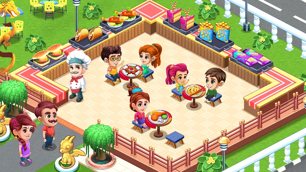 Cooking Restaurant Kitchen (Кукинг Ресторан Китчен) [МОД: Бесконечные деньги, Монеты и Мега MOD] Screenshot 4
